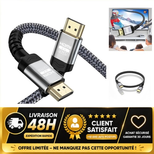 Câble hdmi haute - câble, 2m