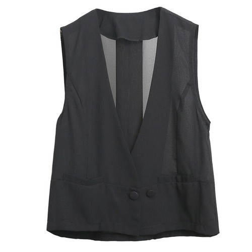 Femme mousseline gilet - femme,