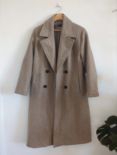 Zara manteau long - zara, femme