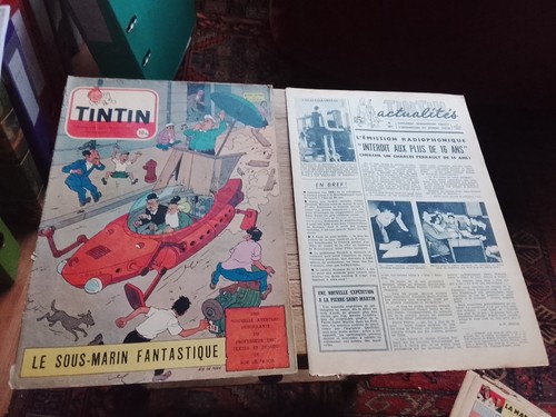 Tintin 301 juillet - 301, 1954