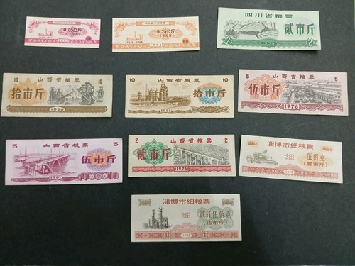 Billets monde lot 10 - de,