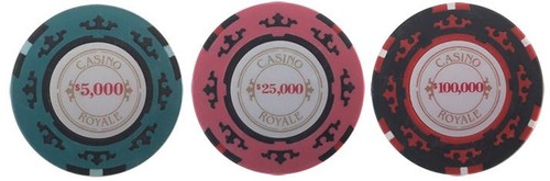 Jetons poker james bond - de,