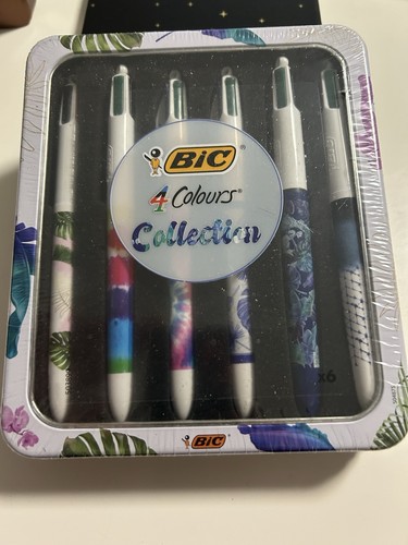 Lot stylos bic 4 couleurs - 6,