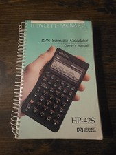 Hewlett packard 42s rpn - hp-42s,