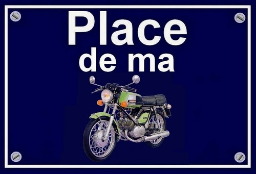 Plaque place de - ",