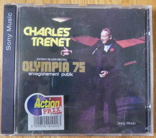 Charles trenet olympia cd - charles,