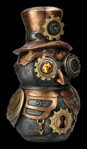 Figurine steampunk gothique - steampunk,