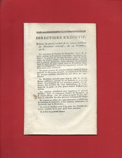 1797 REVOLUTION DIRECTOIRE