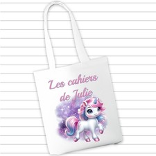 Sac à cahiers et livres