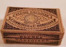 Boite plume Gauloise A.SOMMERVILLE & C.Birmingham - GAULOISE 2 pen nibs box
