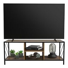 Buffet TV en bois brun chêne