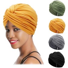 4 Pièces Turbans pour Femmes