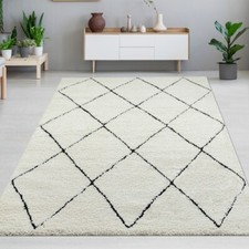 Élégance intemporelle : tapis stylé avec motif scandinave e