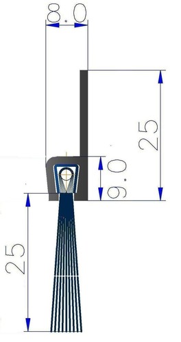 Joint brosse strip la - joint-brosse,
