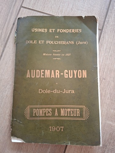 Ancien catalogue audemar guyon - ancien,