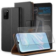 Étui de Protection pour Portable Sac Rabattable Book Flip Slim + 9H Film