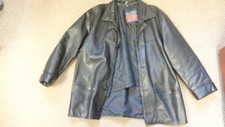 Pre owned Men's Black Leather