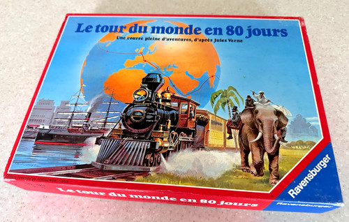 Jeu société tour monde - de, du