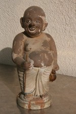 figurine chinoise sage en terre cuite
