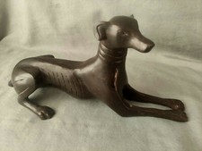 STATUE LEVRETTE LEVRIER EN