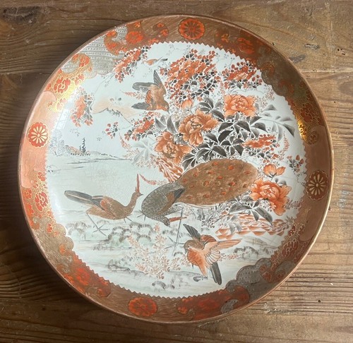 Kutani japon grand plat - grand,