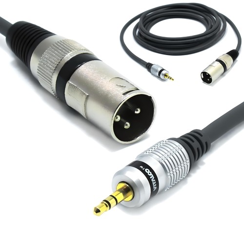 Câble xlr mâle vers mini - xlr,