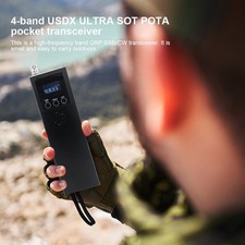 Radio Transceiver 0.5MHz‑30MHz 4 Waveband Handheld HF SSB QRP USDX Transceiver