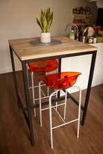 Table à manger haute en bois - Maison du Monde