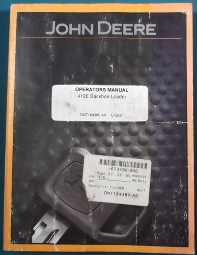 Manuel opération et - d'opération,