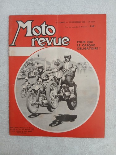 Moto revue 1615 - revue, 10/11/1962