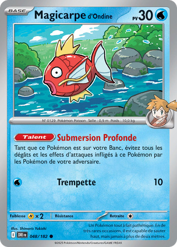 Carte pokémon magicarpe - carte,