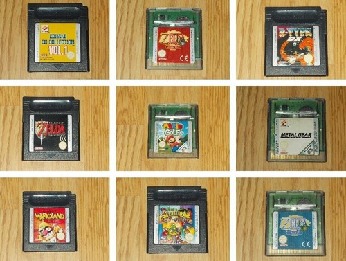 Jeux nintendo game boy color - nintendo,