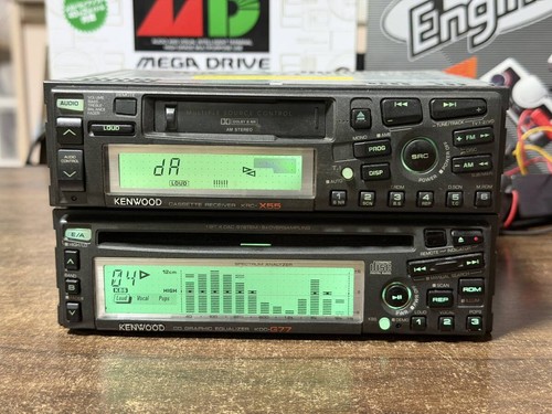 Kenwood 1din cassette deck - cd,