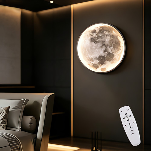 Lampe murale lune veilleuse - lampe,