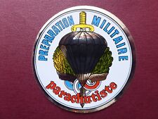 AUTOCOLLANT STICKER AUFKLEBER ARMEE PREPARATION MILITAIRE PARACHUTISTE PARA