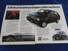 publicité automobile double page fiat 127 sport