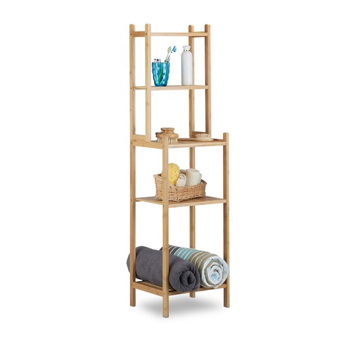 Rangement bambou pour salle - rangement,