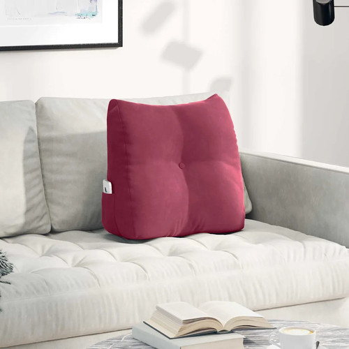 Coussin dos velours en - coussin,