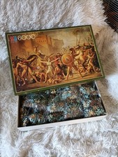 complet rare puzzle 6000 pièces MB les Sabines de David sabines Sabine