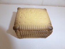 Lefevre-Utile LU Boîte Céramique en forme de  petits beurre