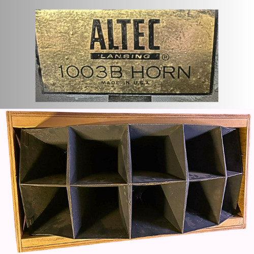 Altec 1003b horn with 288c - horn,