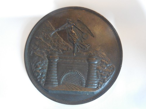 Médaille tunnel fréjus - médaille, 1870