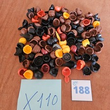 VENTE DE STOCK énorme lot 110 cheveux Playmobil (DANS L ETAT) réf 188