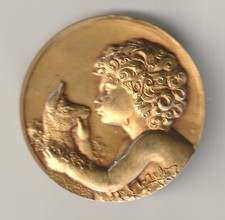 BROCHE / Médaille Le FAUNE à
