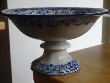 BORDEAUX VEILLARD LOUIS XV ANCIENNE COUPE A FRUIT FAIENCE ht 13,5 cm