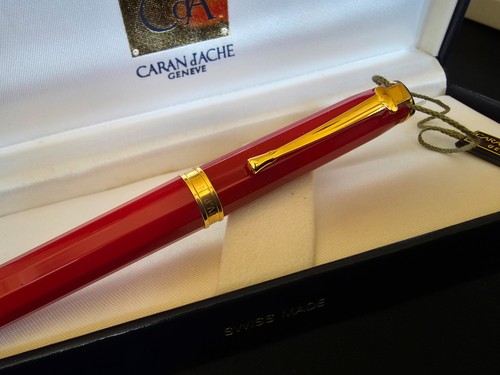 Stylo roller caran ache - caran, d'ache