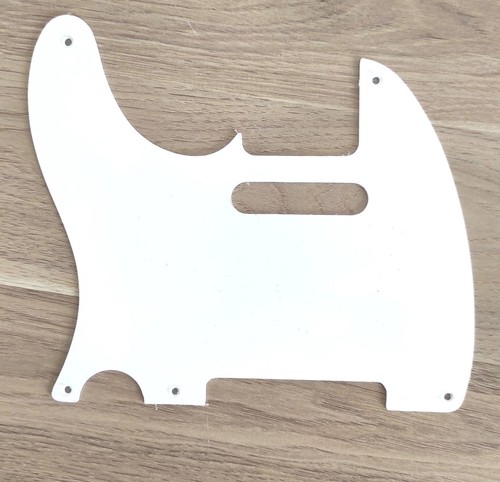 Pickguard blanc gaucher fin - gaucher,
