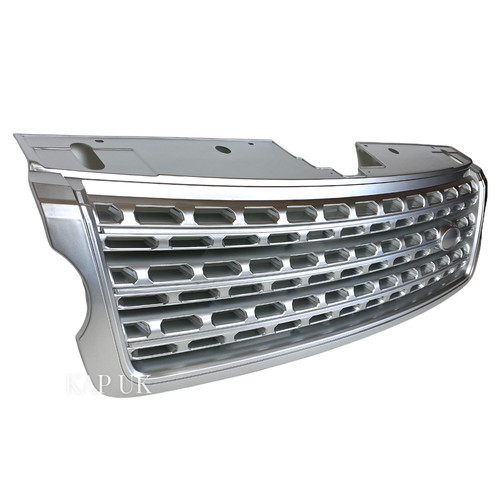 Grille avant argent adapte - grille, s'adapte
