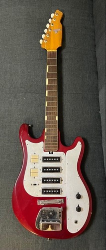 Teisco bizarre guitar 1960s - teisco,
