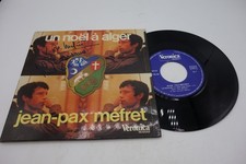 45t Vinyle. jean-pax Méfret- un noël à alger. dédicacé- P.N 135.59